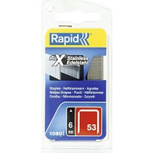 1, N ° 53 Rapid Agraf, Yükseklik: 6 Mm, 1080 Adet