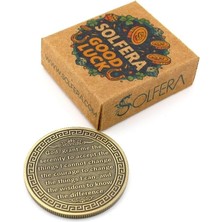 Zümrüdü Anka Kuşu Yeniden Doğuş Phoenix Manifest Metal Para Coin CP073