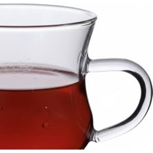 Borosilikat Cam Kupa Seti - 250 ml Kapasiteli - Şık ve Dayanıklı Tasarım - 3 Parça