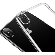iPhone Xs Max 6.5’’ Inch Için Kılıf Ultra Ince Silikon Kapak 0.2 mm Şeffaf