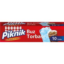 Piknik Gıda Ambalaj Buz Torbası 10'lu 1400