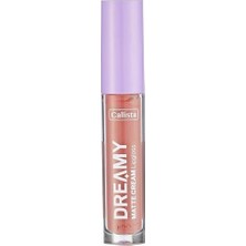 Callista Dreamy Cream Mat Görünümlü Lipgloss 208 Front Row, Kahverengi
