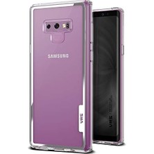 VRS93591 Galaxy Note 9 Crystal Chrome Kılıf, Arka Kapak, Şeffaf