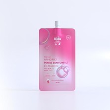 Mia Klinika Siyah Nokta Karşıtı, Gözenek Sıkılaştırıcı Bentonitli Pembe Kil Maskesi 15 ml