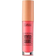 Callista Vivid Lipgloss Nemlendiricili Dudak Parlatıcısı 107 Playdate Pink, Pembe