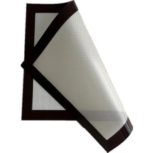 A1 Fırınlanabilir Kendinden Yağlı Silikon Pişirme Matı, Profesyonel Silpat Yanmaz Yapışmaz Yıkanabilir Silikon Pişirme Matı 30CMX40CM