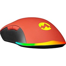 Sgm-L1 Lumos Kırmızı 6400DPI Rgb Ledli Makrolu Gaming Oyuncu Mouse