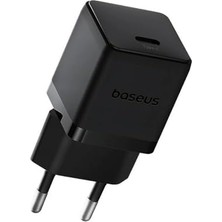 30W Hızlı Şarj Cihazı, Palm 1c Usb-C Duvar Adaptörü, Bct Soğutma Teknolojisi ve Akıllı Çip Koruması, Kompakt Şarj Başlığı,  ve iPhone Uyumlu, Siyah