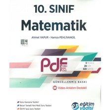 Eğitim Vadisi 10. Sınıf Matematik Güncel Pdf Planlı Ders Föyü