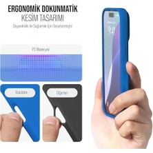 iPhone Kılıf Ince Sıvı Silikon 3 Katmanlı Jel Kauçuk (Açık Mavi (32), iPhone 13 Pro)