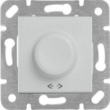 Novella/trenda Metalik Beyaz Pro Dimmer Rl 20 500W Mekanizma ve Düğme/kapak