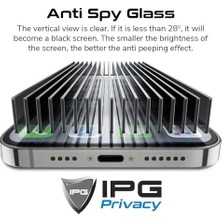 IPAD Için Ipg Privacy Gizlilik (Anti-Spy) Ekran Koruyucu, Mat, Parmak Izi Bırakmaz, Yandan Görünmeyi Engeller (Ipad Air (M2) 11")