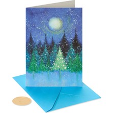Papyrus Noel Kartları, Zarflar, Mucizeler, Mutluluk ve Yılın Huzuru, Noel Ağacı (14 Adet)