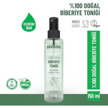 SIVENO%100 Doğal Biberiye Suyu Saç Dökülmesi Karşıtı ve Hızlı Saç Uzatma Etkili Saç Toniği 150 ml
