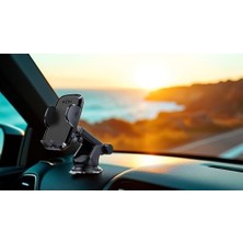 Hb-39 Premium Telefon Tutucu Araç Içi Telefon Tutucu Ayarlanabilir Cam ve Torpido Için Yüksek Kalite Tutucu Araba