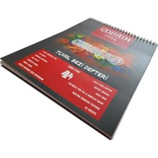 Cobain 1986 Canvas Pad Tuval Bezi Defteri Akrilik, Yağlıboya, Guaj Defteri (A3)