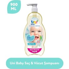 Saç ve Vücut Şampuanı 900 ml