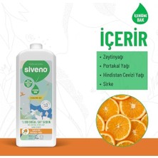 Siveno %100 Doğal Sıvı Kastil Sabun Portakal Yağlı Yoğun Nemlendirici Arındırıcı Bitkisel Vegan 1000 ml