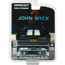 Greenlight Hollywood John Wick 2 - 1:64 1970 Chevrolet Chevelle Ss 396 Model Araba