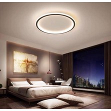 AVİZE Ø60CM Içe ve Dışa Işık LED Avize Plafonyer
