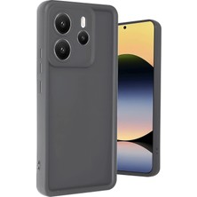 Nacario Mey Ithalat®   Redmi Note 14 4g Kılıf Viera Silikon - Gri