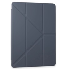 Nacario Mey Ithalat®  Samsung Galaxy Tab A9 Plus Kılıf Kalemlikli Mars Tablet Kılıfı - Lavender