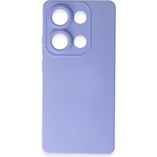 Nacario Mey Ithalat®   Redmi Note 13 Pro 4g Kılıf Nano Içi Kadife Silikon - Lila