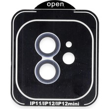 Nacario Mey Ithalat®   iPhone 11 Pvd Metal Kamera Lens - Mavi