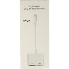 Nacario Mey Ithalat®  APR22 Iphone Otg 2in1 - Beyaz