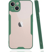 Nacario Mey Ithalat®   iPhone 14 Plus Kılıf Platin Silikon - Yeşil