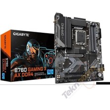 Gigabyte Gıgabyte B760 DS3H Ax WIFI6E Ddr4 Hdmı-Dp Pcıe 4.0 1700P Atx