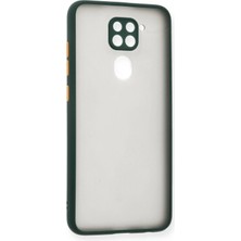 Nacario Mey Ithalat®   Redmi Note 9 Kılıf Montreal Silikon Kapak - Yeşil