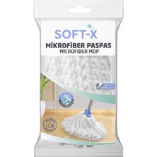 Soft-X Bükümlü Mikrofiber Mop Paspas