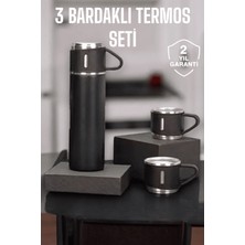 Nacario Mey Ithalat® 500 ml Kapasiteli Taşınabilir Basınçlı Termos Seti Günlük Kullanım Için Ideal