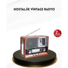 Nacario Mey Ithalat® Nostaljik Radyo – Şık Dekoratif Tasarım ve Güvenli 2 Yıl Garanti