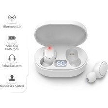 Teknotimer Kulak Içi Bluetooth Kulaklık Hd Ses Extra Bass Yüksek Mikrofon Kalitesi Siyah Beyaz Seçenekli