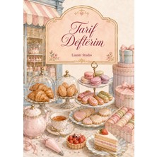 Liamir Studio Yemek Tarif Defteri, 50 Yaprak /100 Sayfa, A5 / Tel Spiral / Laminasyon Kapak LMR0002