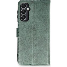 Nacario Mey Ithalat®  Samsung Galaxy M34 5g Kılıf Trend S Plus Kapaklı Kılıf - Yeşil