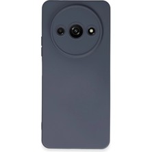 Nacario Mey Ithalat®   Redmi A3 4g Kılıf Nano Içi Kadife Silikon - Gri