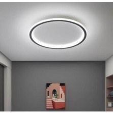 AVİZE Ø40CM Içe ve Dışa Işık LED Avize Plafonyer