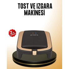 Nacario Mey Ithalat® Tost Makinesi Hızlı Pişirme Teknolojisi 1500 Watt