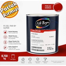 Filli Boya Fb-Km Selülozik Son Kat Parlak Boya 0,750 kg Kırmızı Selülozik Boya