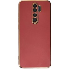 Nacario Mey Ithalat®   Redmi Note 8 Pro Kılıf Volet Silikon - Kırmızı