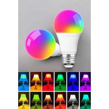 LED Ampul Dostu Rgb Işıklı 100W LED Işık