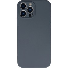 Freedom Storee Apple Iphone 13 Pro Kılıf Nano Içi Kadife Silikon - Gri