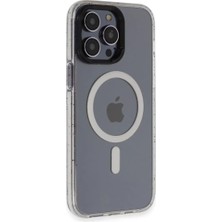 Nacario Mey Ithalat®   iPhone 14 Pro Kılıf Tigra Magsafe Kapak - Beyaz