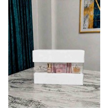 Rass Ambalaj Asetat Gelin&damat Çeyiz Bohça Kutusu Beyaz Küçük Boy 1 Adet 23,5*23,5*15CM