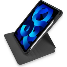 Nacario Mey Ithalat®   iPad 10.2 (7.nesil) Kılıf Starling 360 Kalemlikli Tablet Kılıf - Siyah