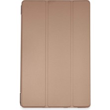 Nacario Mey Ithalat®   iPad Pro 13 (2024) Kılıf Tablet Smart Kılıf - Rose Gold