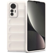 Magicool Xiaomi Mi 12 Lite Kılıf Optimum Silikon - Krem
